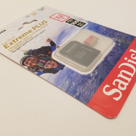 SanDisk Extreme Plus micro SDHC UHS-I Card 32GB Class 10 - Picture 3 of 4